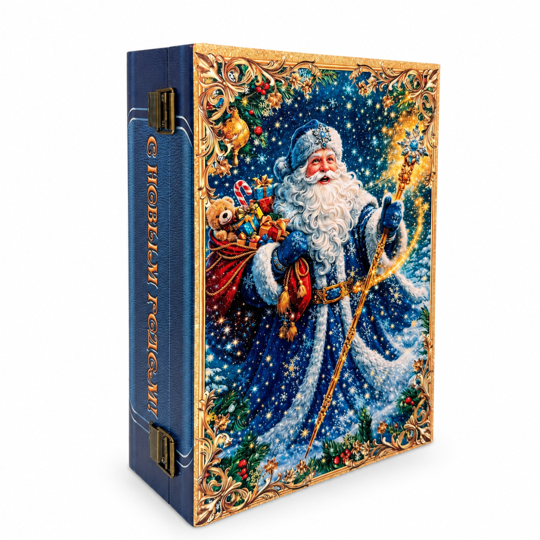 сладкий новогодний подарок Книга Новогодняя сказка